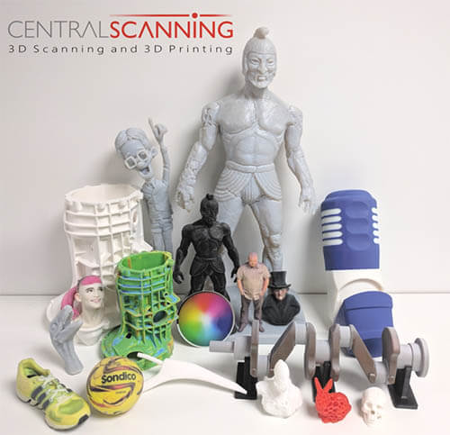  Central Scanning Invest in Cutting Edge Full Colour 3D Printing