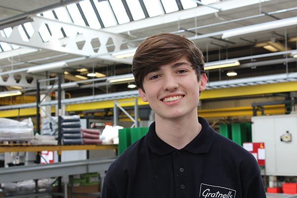  Gratnells Engineering Apprentice Helping to Boost Efficiency