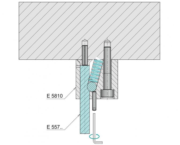 Ball lock system