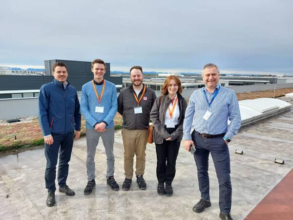 KraussMaffei and PlastikCity on the rooftop of KraussMaffei's Parsdorf HQ