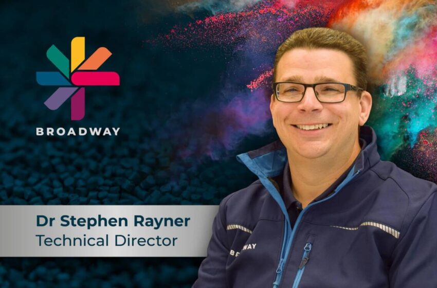 Dr. Stephen Rayner Promoted to Technical Director at Broadway