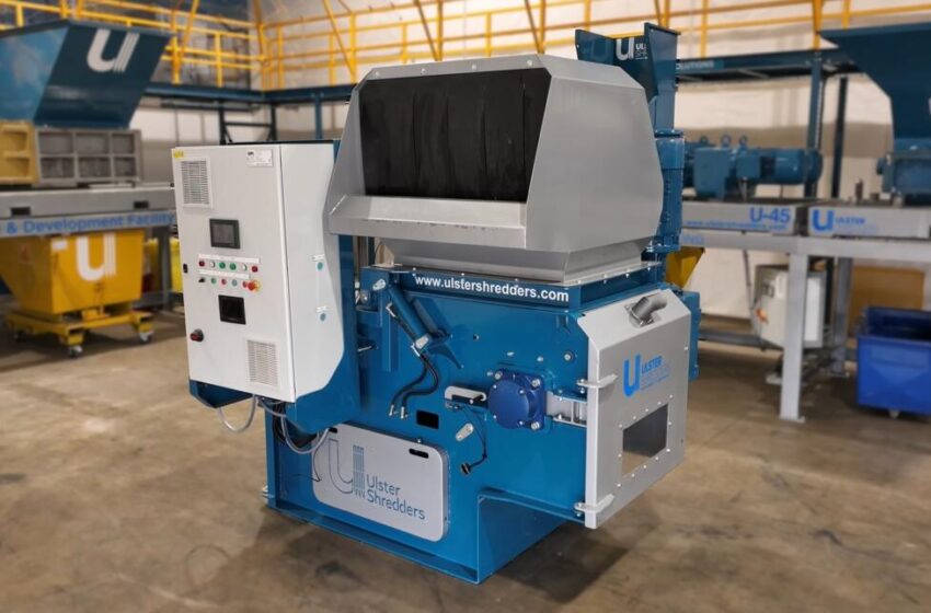  Ulster Shredders Introduces New S-18 & S-22 Single Shaft Shredders