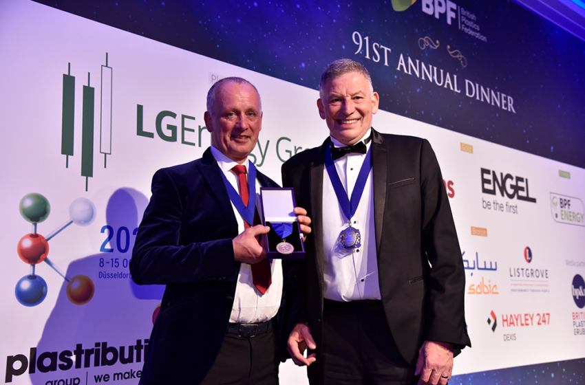 Plastribution’s Mike Boswell Awarded BPF’s Gold Medal for 2024