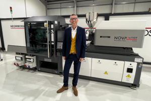 Craig Ward in front of Negri Bossi machine