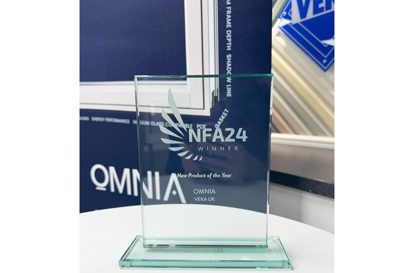  VEKA’s OMNIA Hailed as ‘New Product of the Year’ at National Fenestration Awards