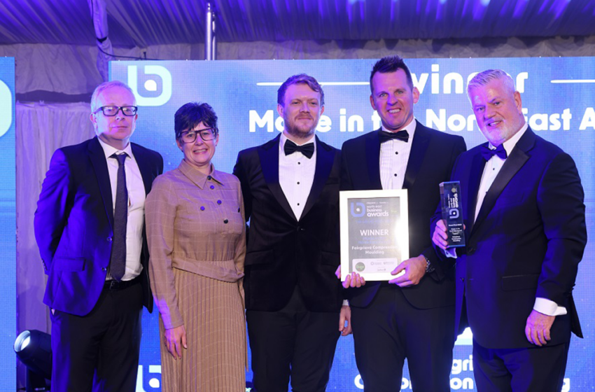  Fairgrieve Compression Moulding Recognised with the Made in North East Award