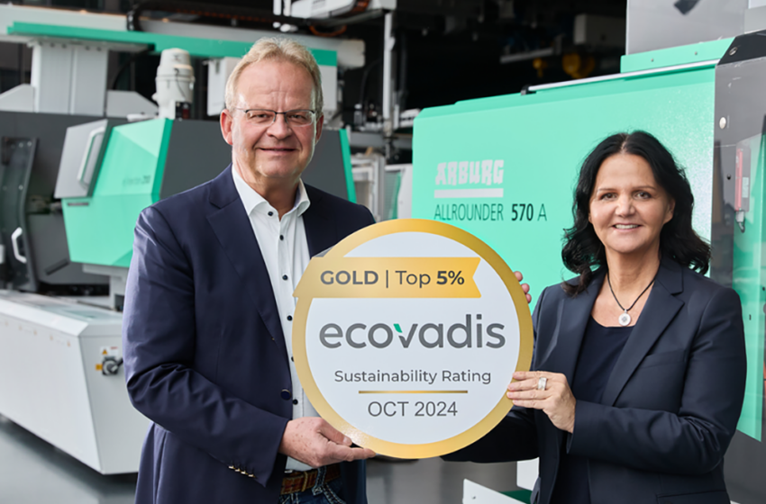  ARBURG Receives Gold Ecovadis Sustainability Award