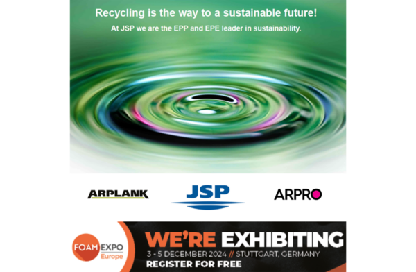 JSP exhibiting at Foam Expo Europe