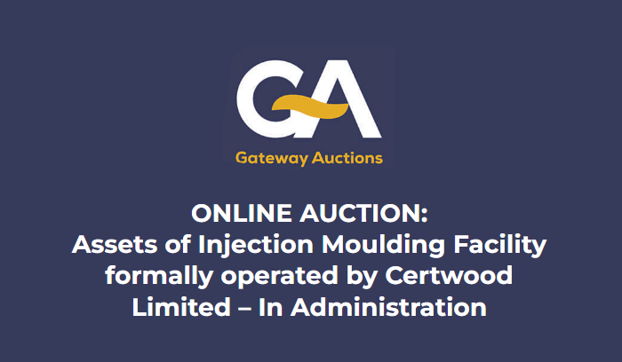  Exclusive Online Auction of Injection Moulding Facility Assets