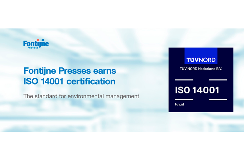  Fontijne Presses Earns ISO 14001 Certification