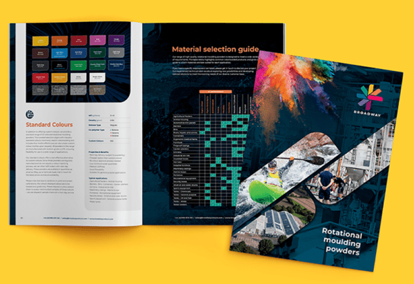 New Broadway colours brochure