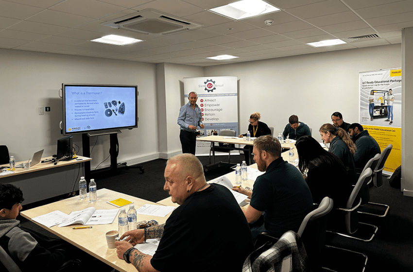  FANUC Closes Plastics Skills Gap with New Injection Moulding Training Programme Alongside Sierra 57 Consult